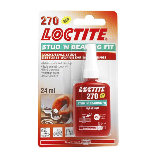 Loctite Stud n Bearing 270 - 24ml