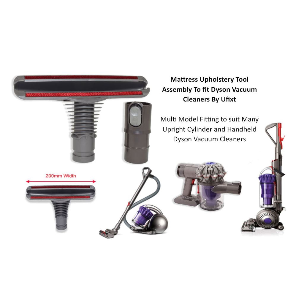 Deluxe Mattress & Upholstery Cleaning Tool – Compatible with Dyson Vacuum Cleaners by Ufixt