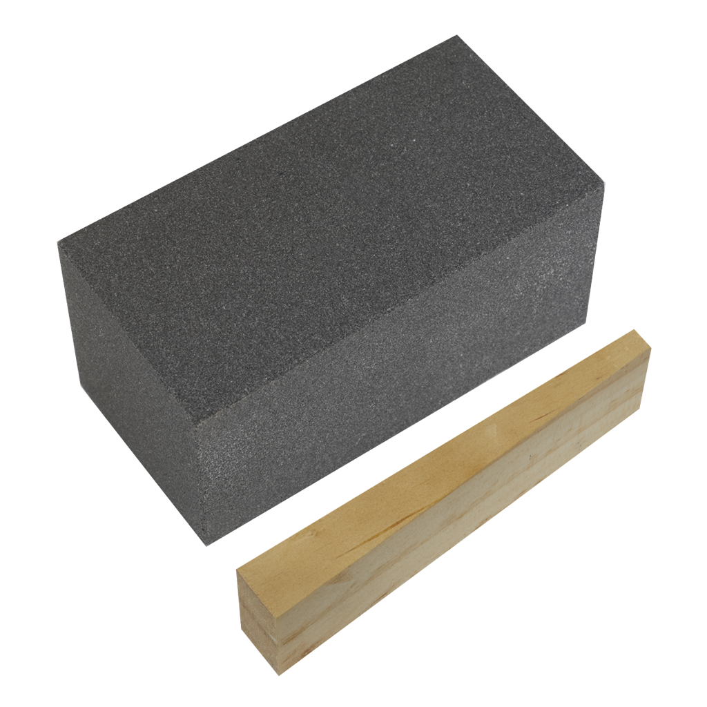 Worksafe&#174; 50 x 50 x 100mm Floor Grinding Block 120Grit - Pack of 6