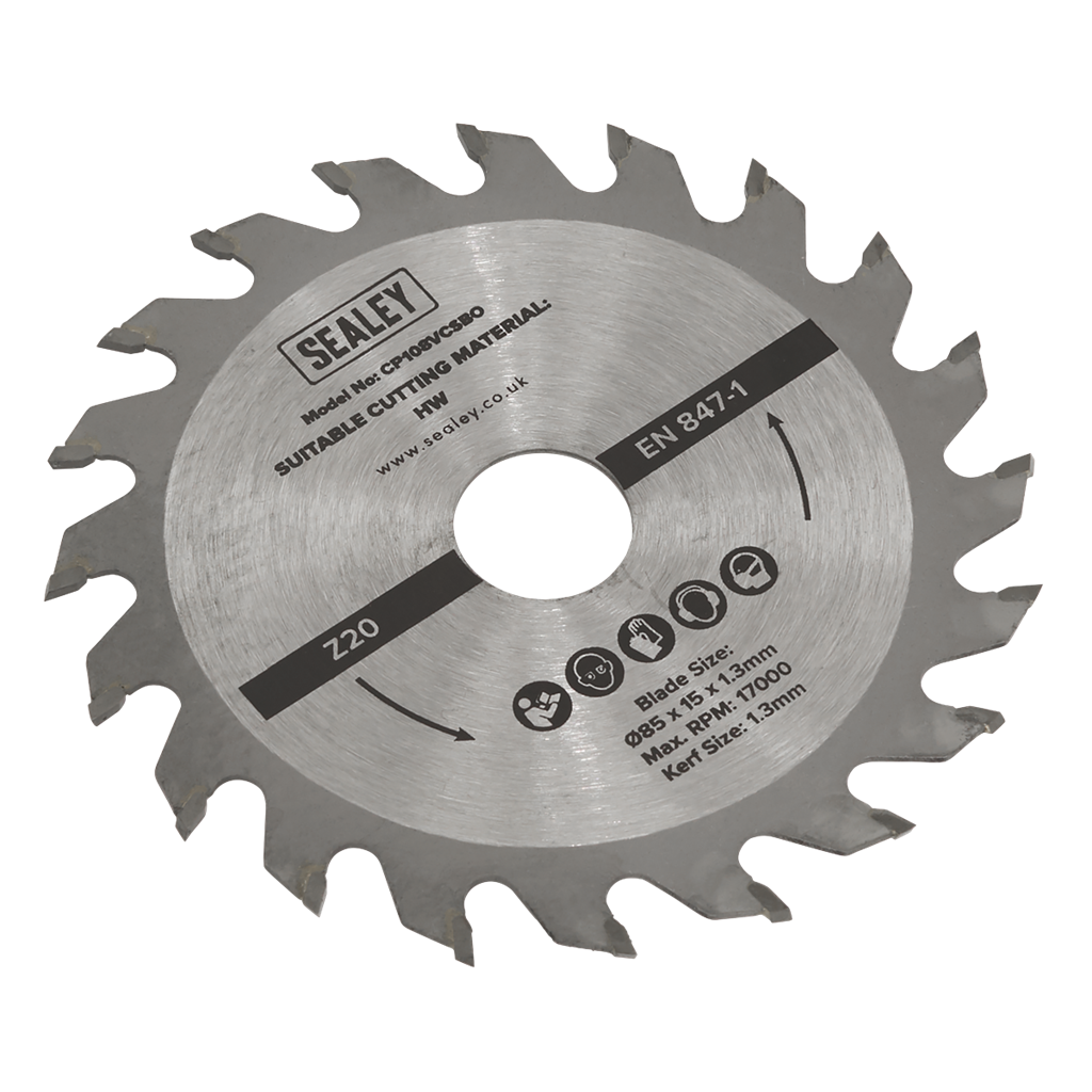 20tpu Circular Saw Blade &#216;85 x 15 x 1.3mm