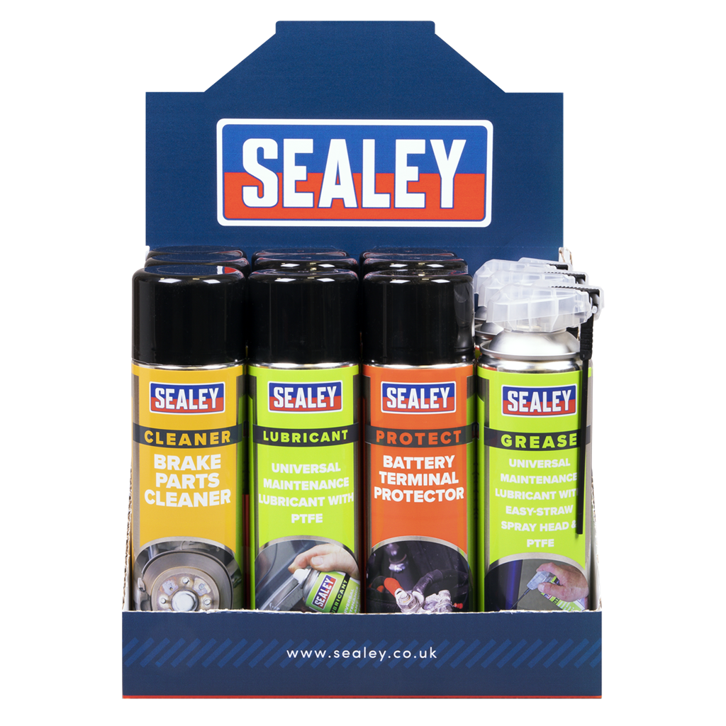 SCS Aerosol Display Box Only 12pc Capacity