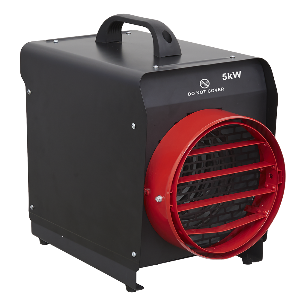 Industrial Fan Heater with Ducting 5kW