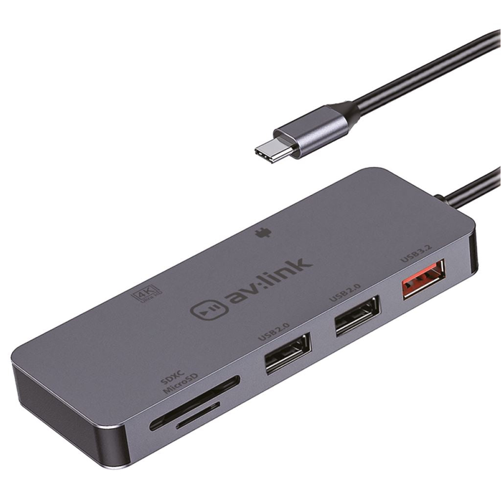 7 port USB3.2 Type-C Multi-Hub