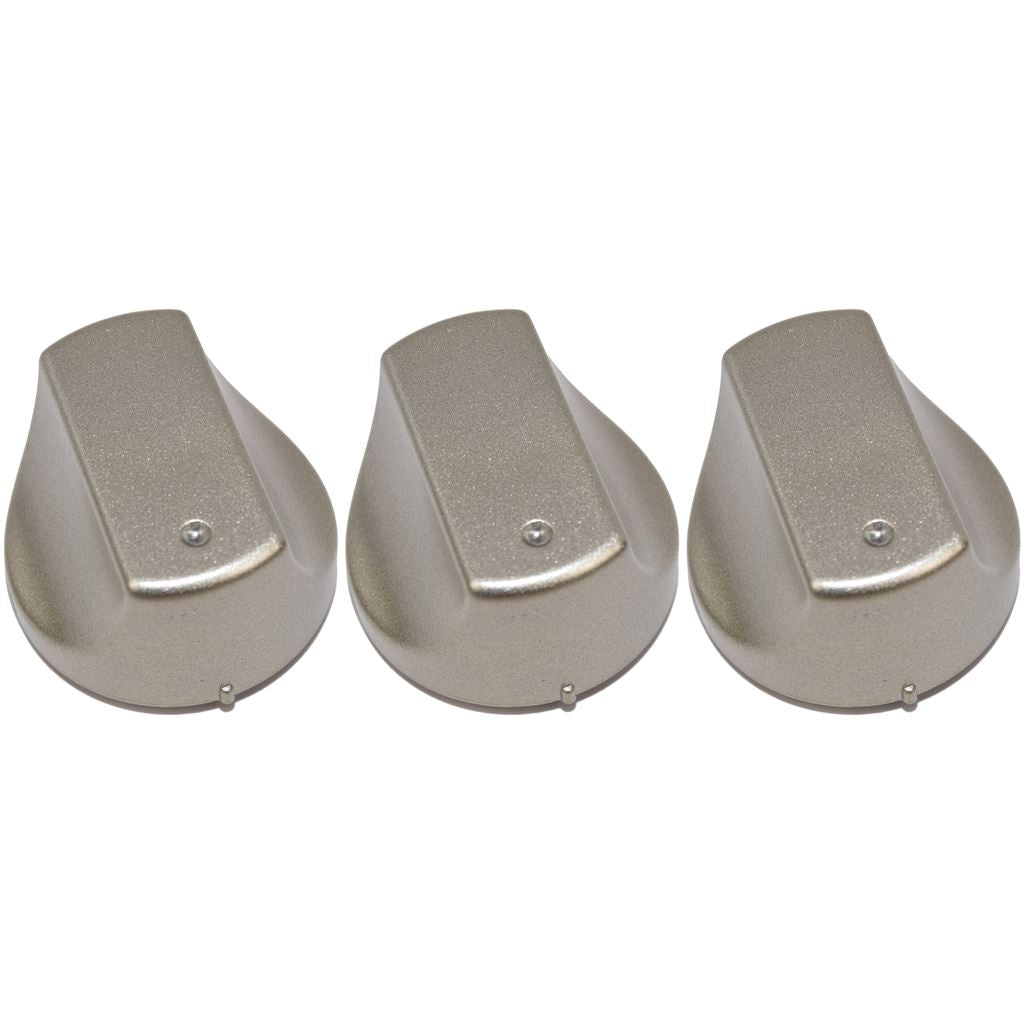Hot-Ari ix Control Switch Knobs - Pack of 3 | Fits Hotpoint, Ariston & Indesit Ovens & Hobs | Compatible Replacement by Ufixt