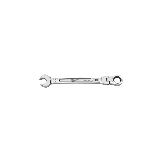 19 mm MAX BITE&#226;„&#162; flexible head ratcheting combination spanner -1pc