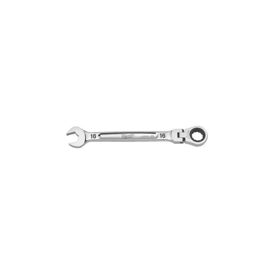 16 mm MAX BITE flexible head ratcheting combination spanner -1pc