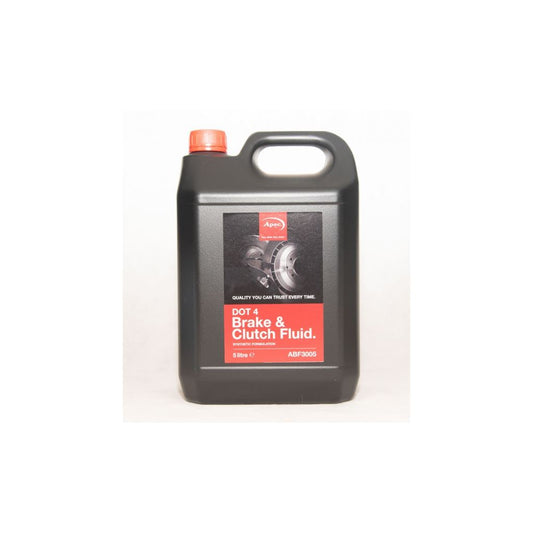 Apec DOT 4 Brake Fluid 5Litre