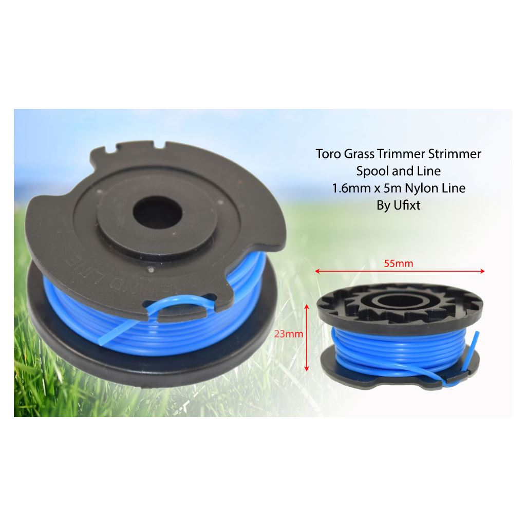 Toro-Compatible Grass Strimmer Spool & Line 1.6mm x 5m - Replacement for 88524