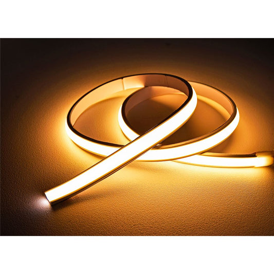 30m 24V IP66 Dome Frosted LED Tape - WW
