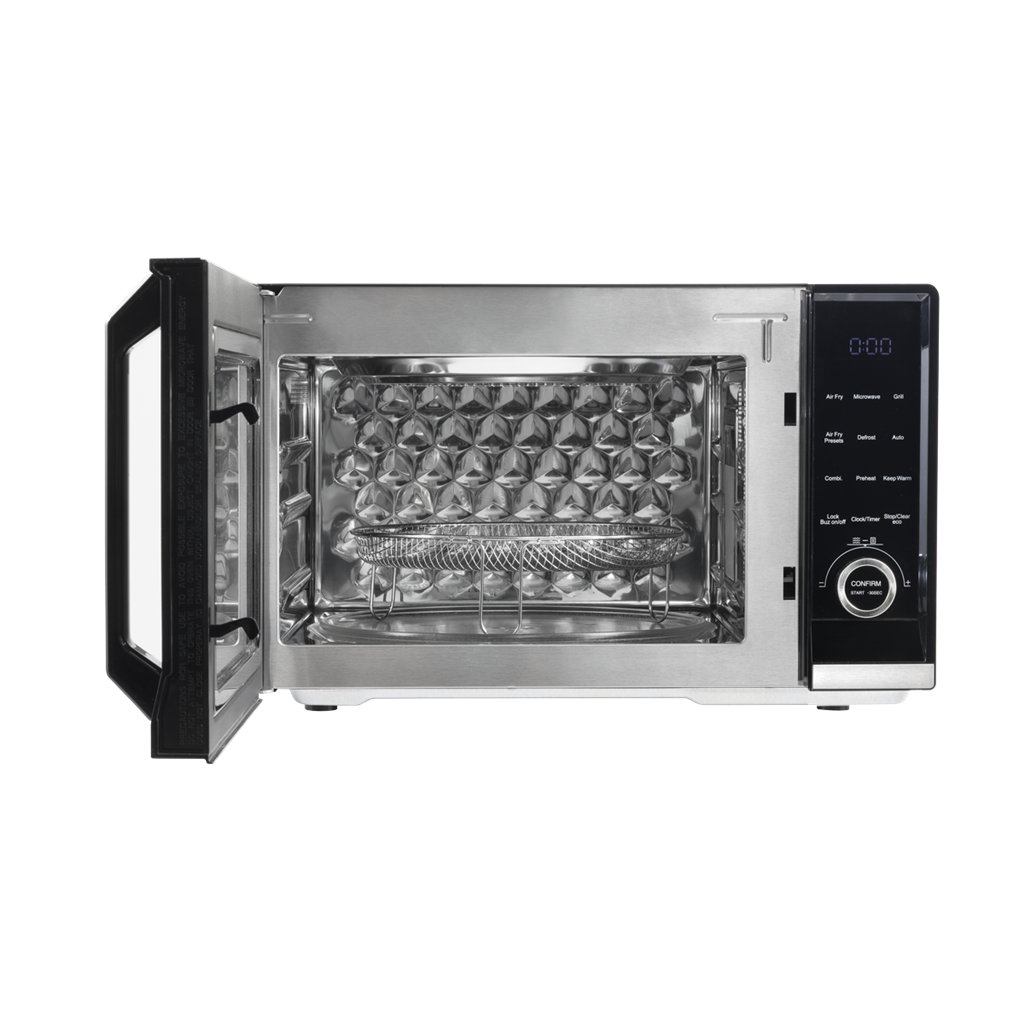 Baridi 7-in-1 Air Fryer Microwave & Grill, 28L Capacity - Black
