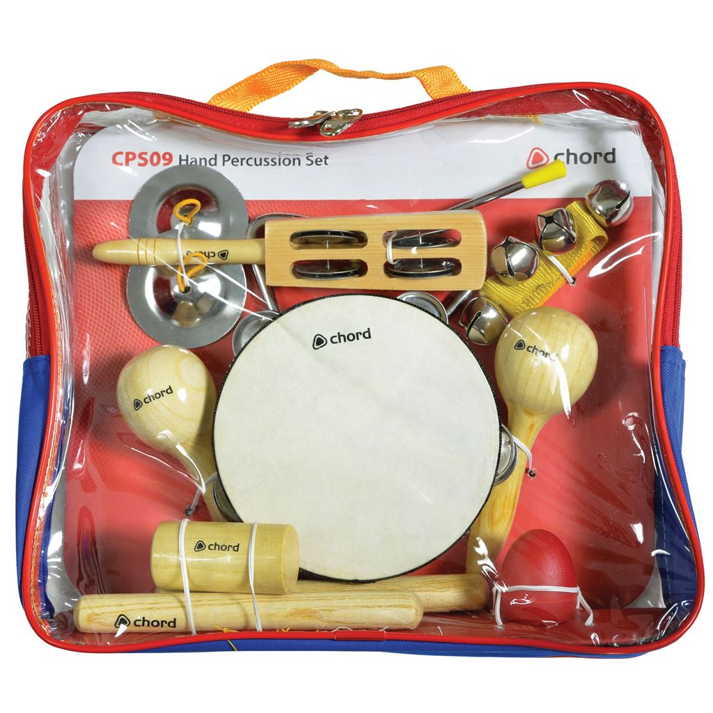 Hand Percussion Set - - 9 instruments - CPS09