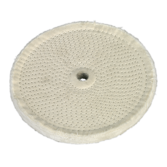 200 x 16mm Buffing Wheel 16mm Bore - Fine