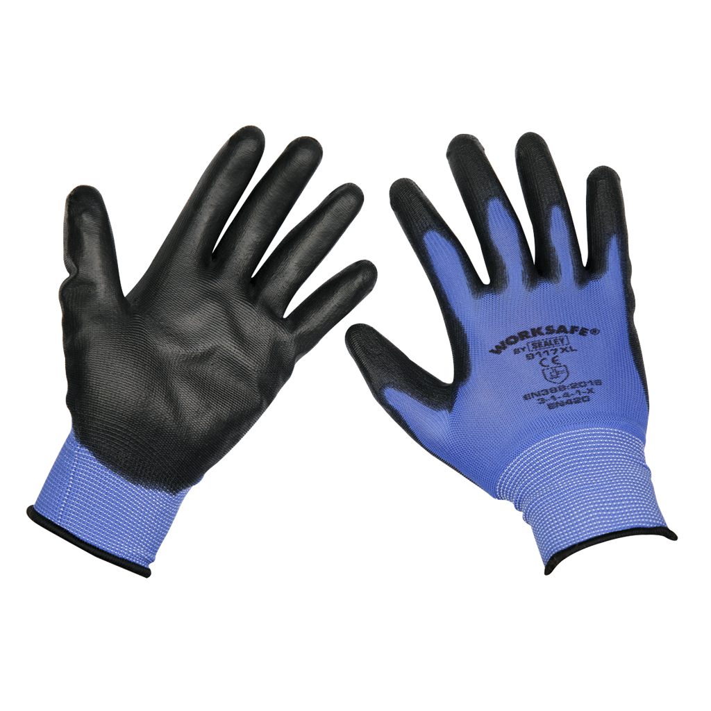 Worksafe&#174; Lightweight Precision Grip Gloves, X-Large - Pair