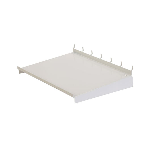 Silverline Shelf 300mm 4pk - White