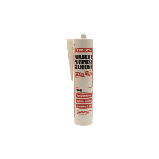Evo-Stik Multi Purpose Clear Silicone - 280ml