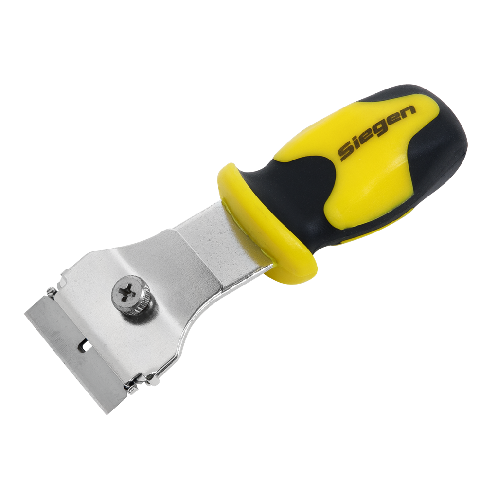 Siegen Razor Scraper with Comfort Grip - Display Box of 12