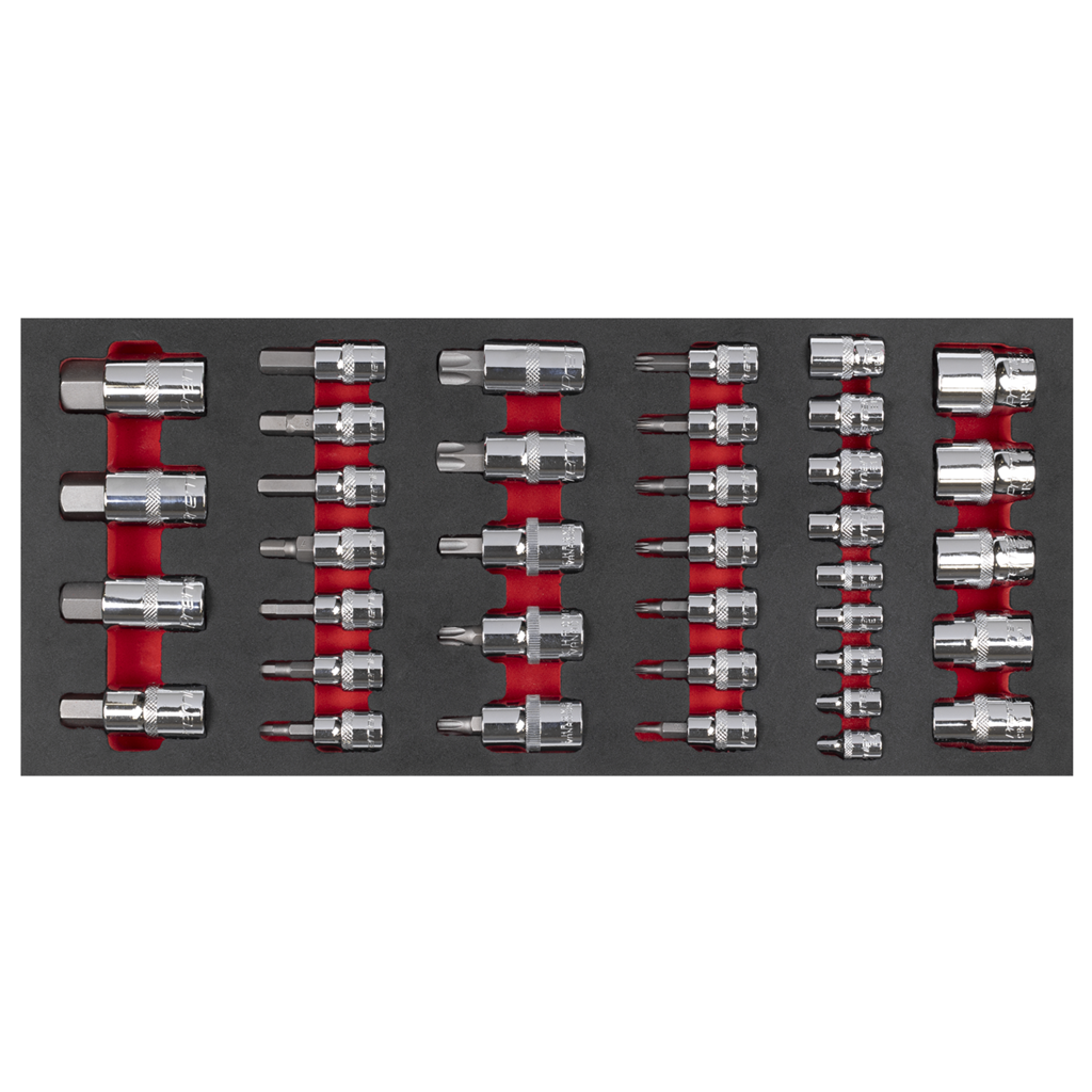 Premier Socket Bit Set with Tool Tray 37pc