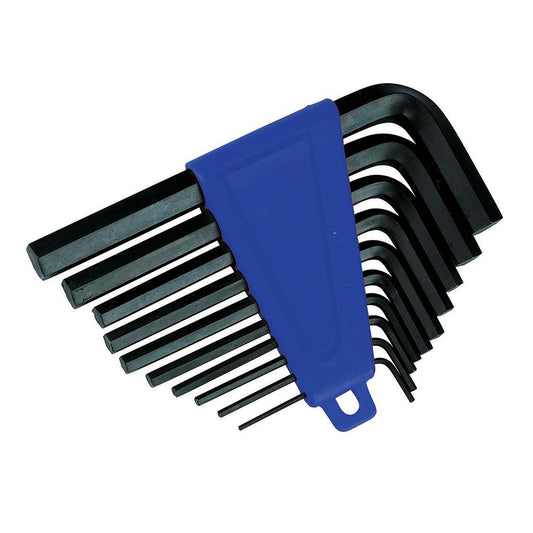 Silverline Hex Key Set 10pce - 1/16" - 3/8"