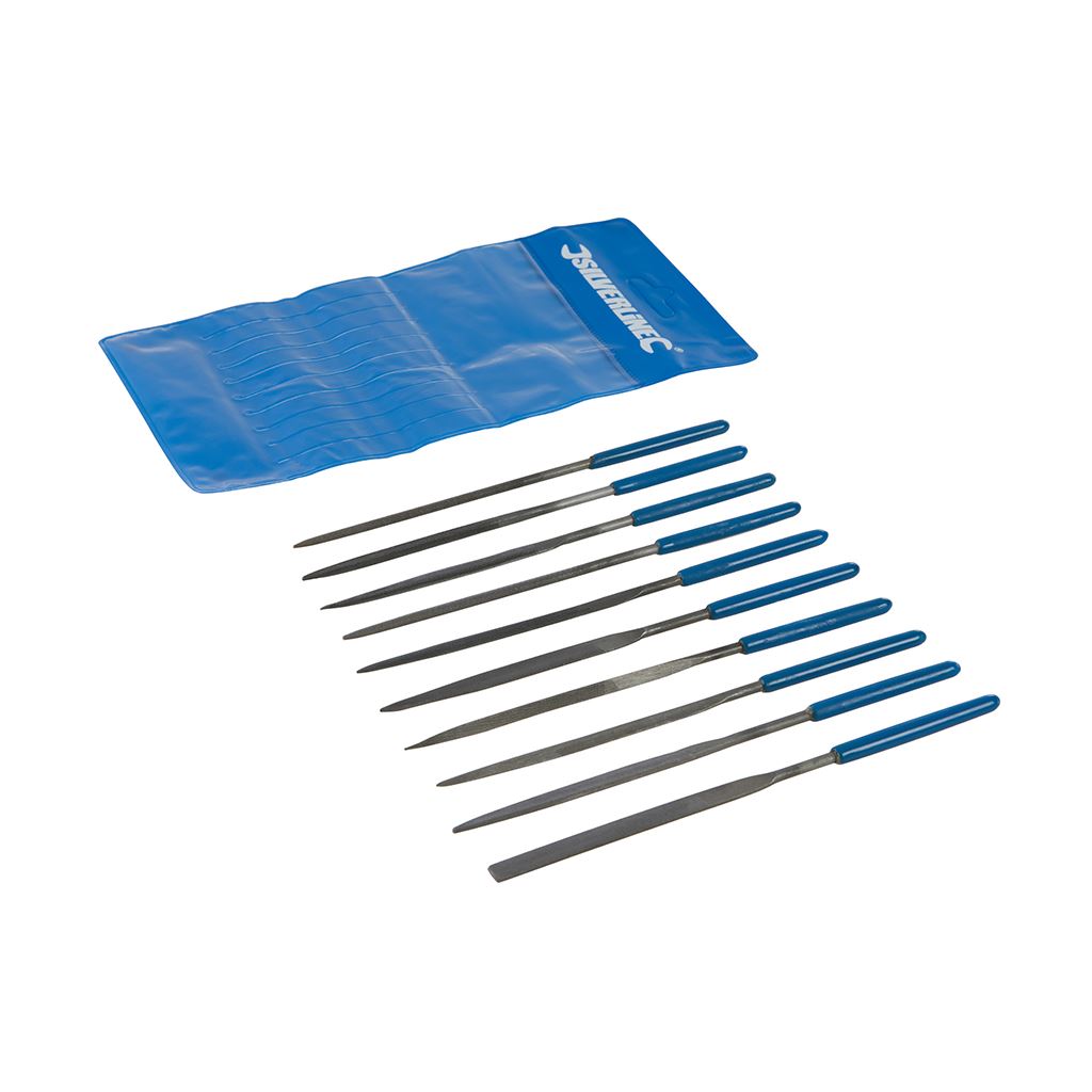 Silverline Needle File Set 10pce - 10pce