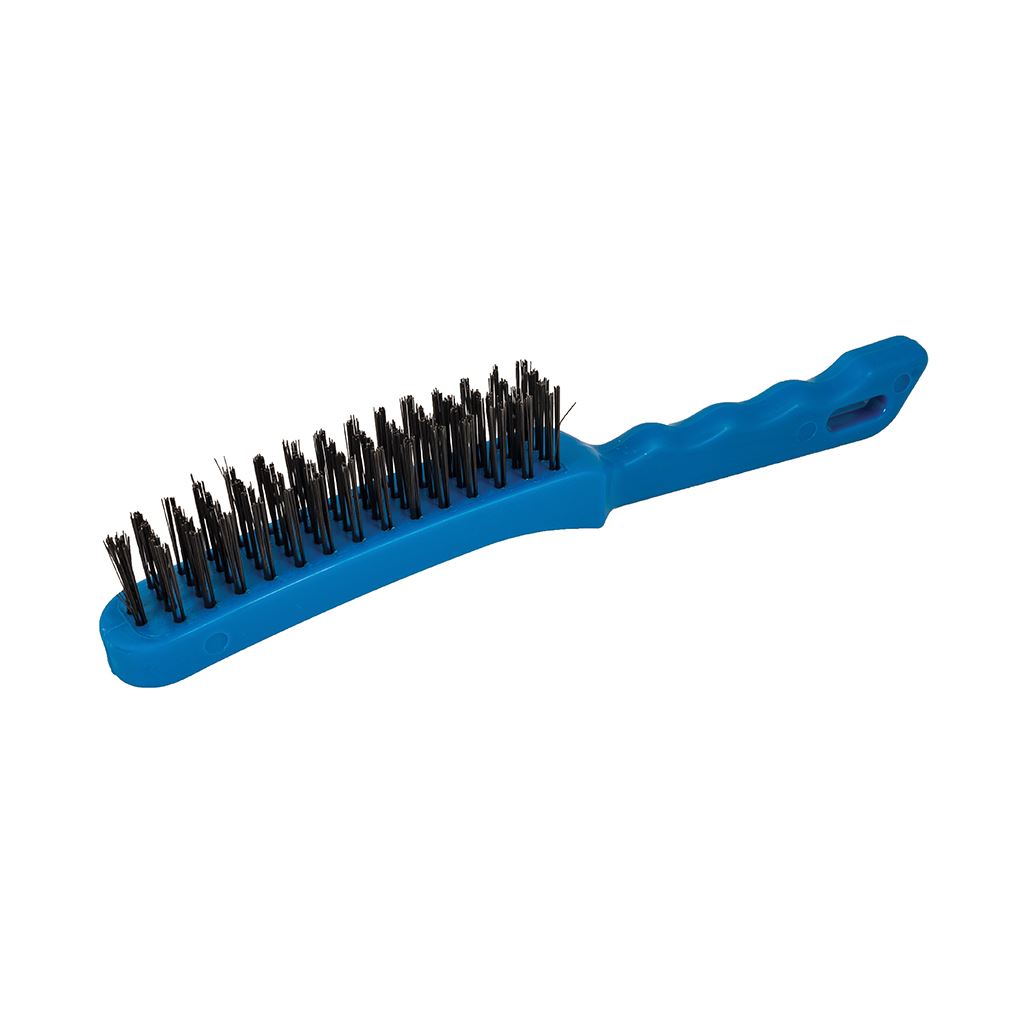 Silverline Steel Wire Brush - 4 Row