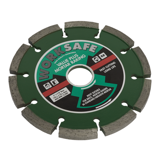 Worksafe&#174; Value Plus Diamond Blade 125 x 22mm