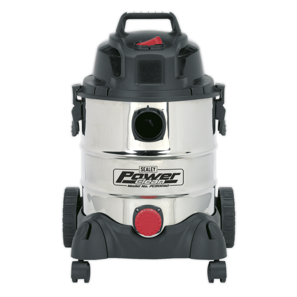 20L Vacuum Cleaner Wet & Dry Stainless Drum 1250W/230V