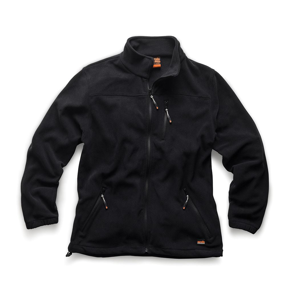 Scruffs Water-Resistant Worker Fleece Black - L