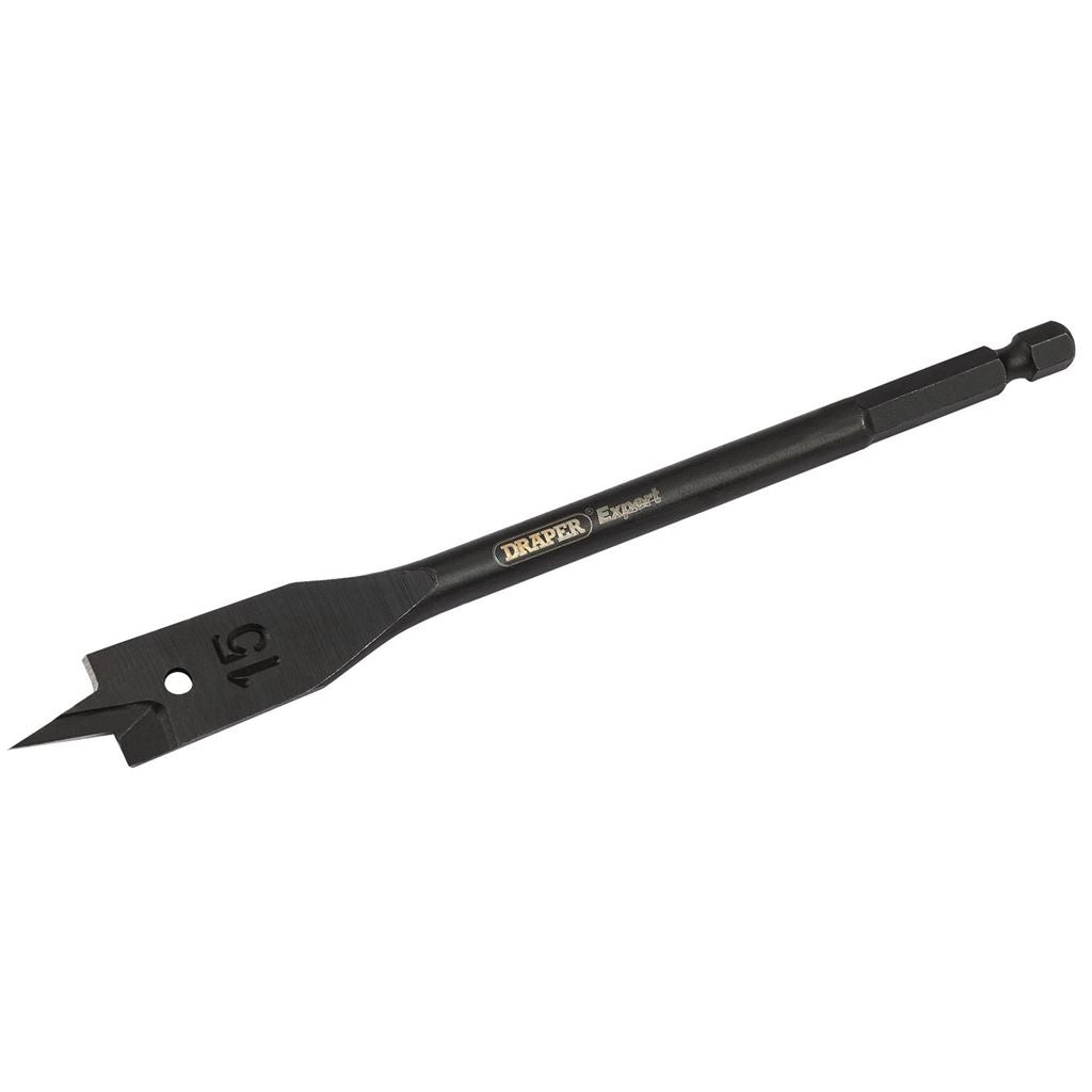 Flat Wood Bit, 15mm