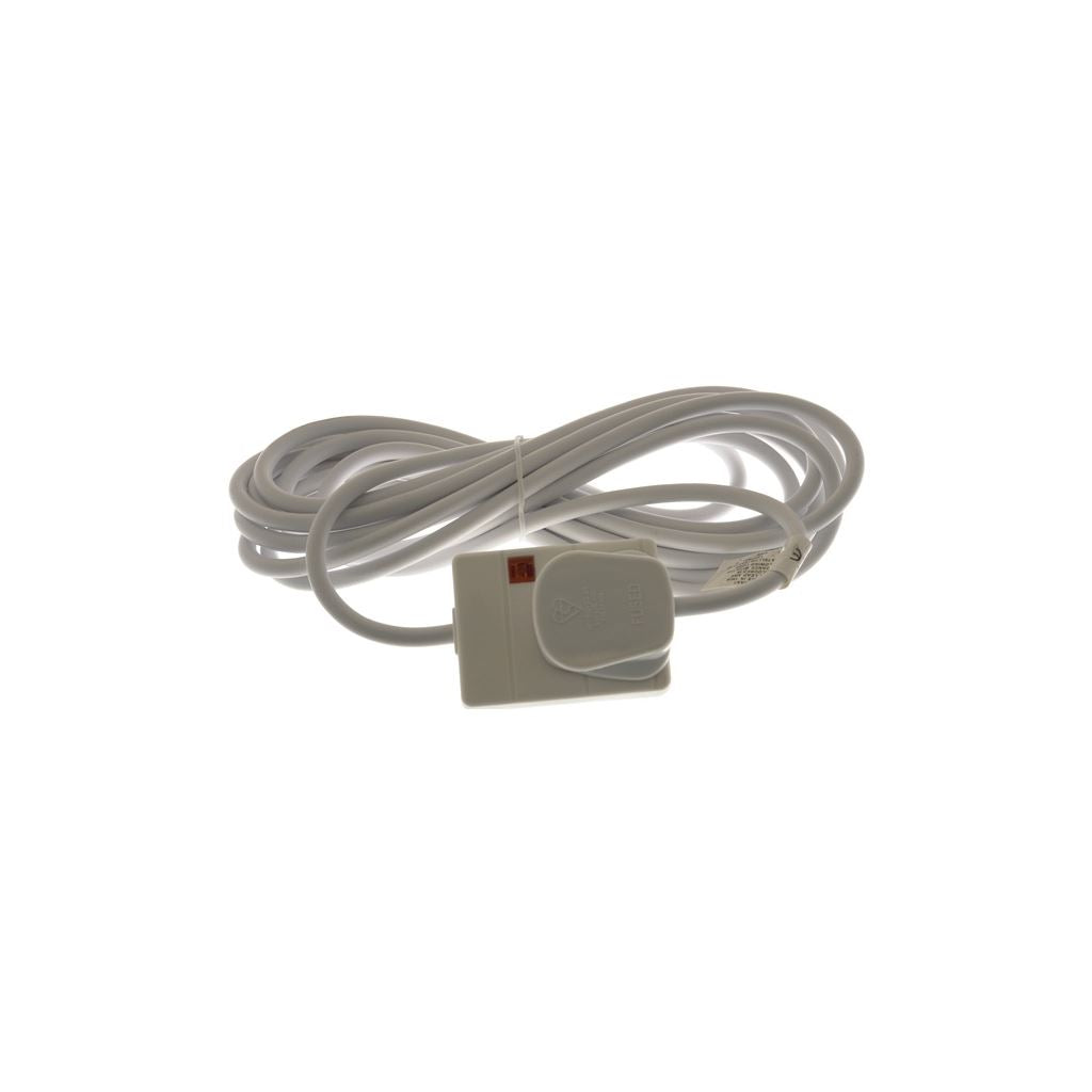 1 Way Extension Socket - White - 5m