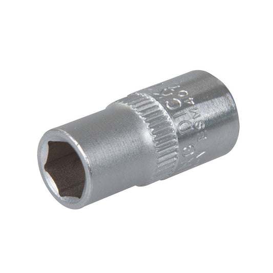 King Dick Socket SD 1/4" Metric 6pt - 7mm