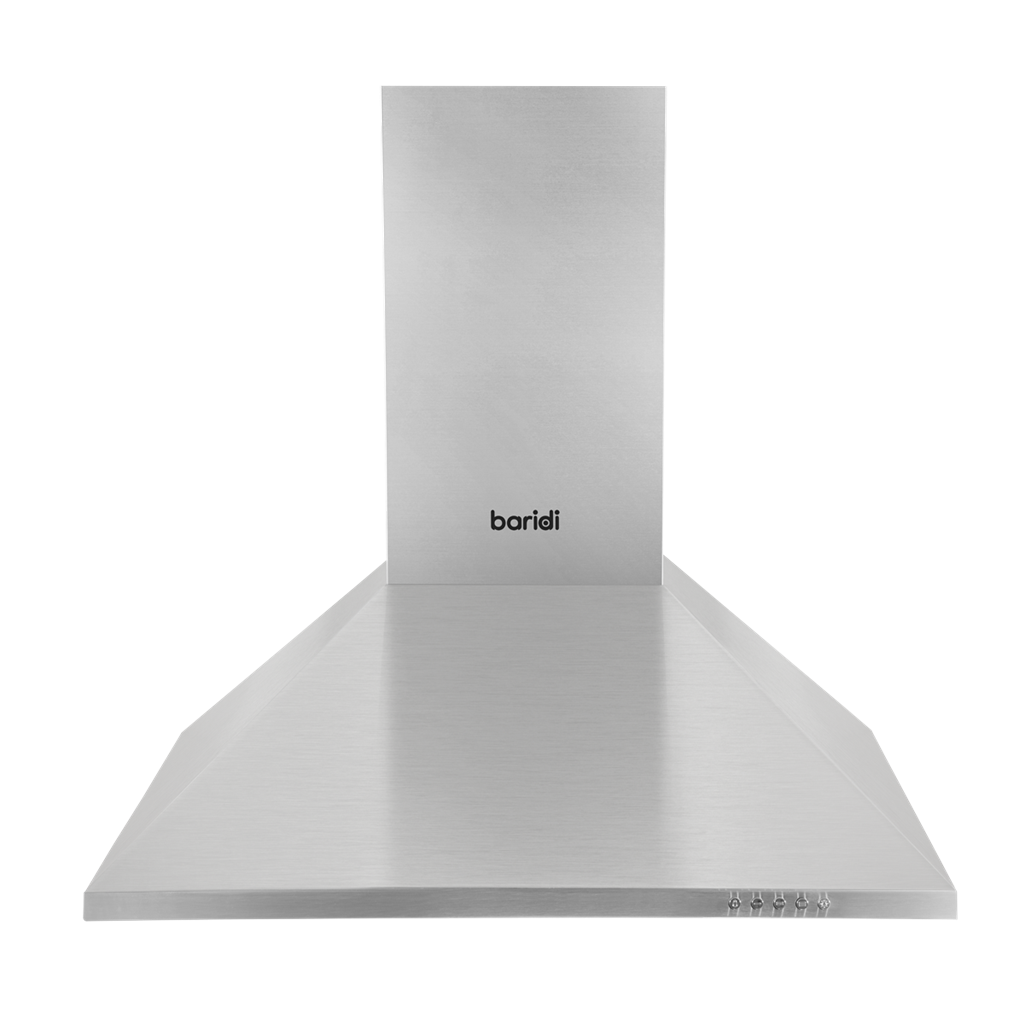 Baridi Cooker Hood with Carbon Filters 60cm - Stainless Steel