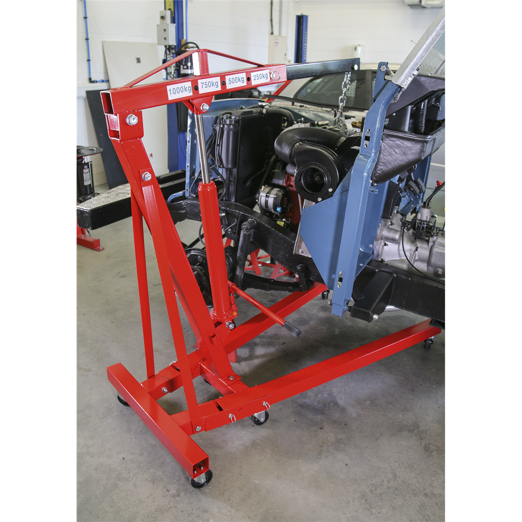 Folding Engine Crane 1 Tonne