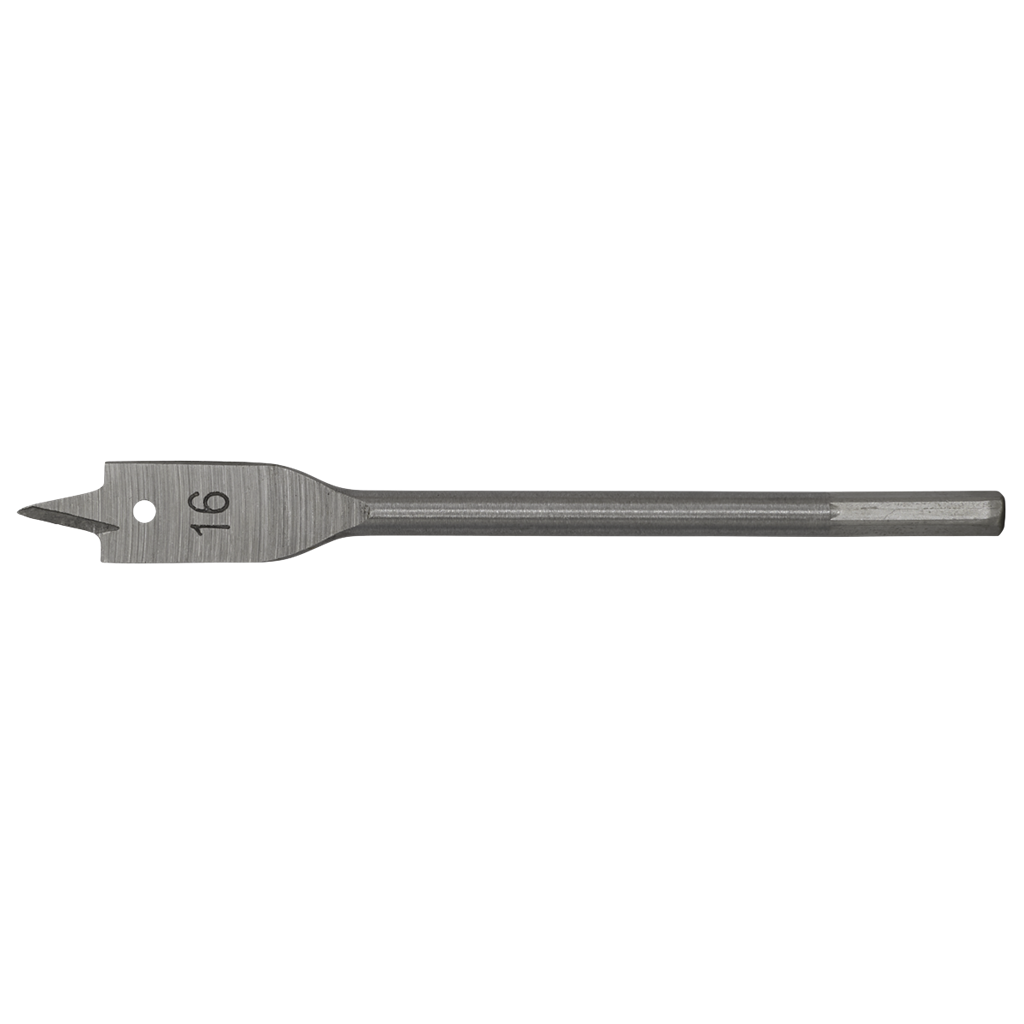 Worksafe&#174; Flat Wood Drill Bit 16mm x 152mm