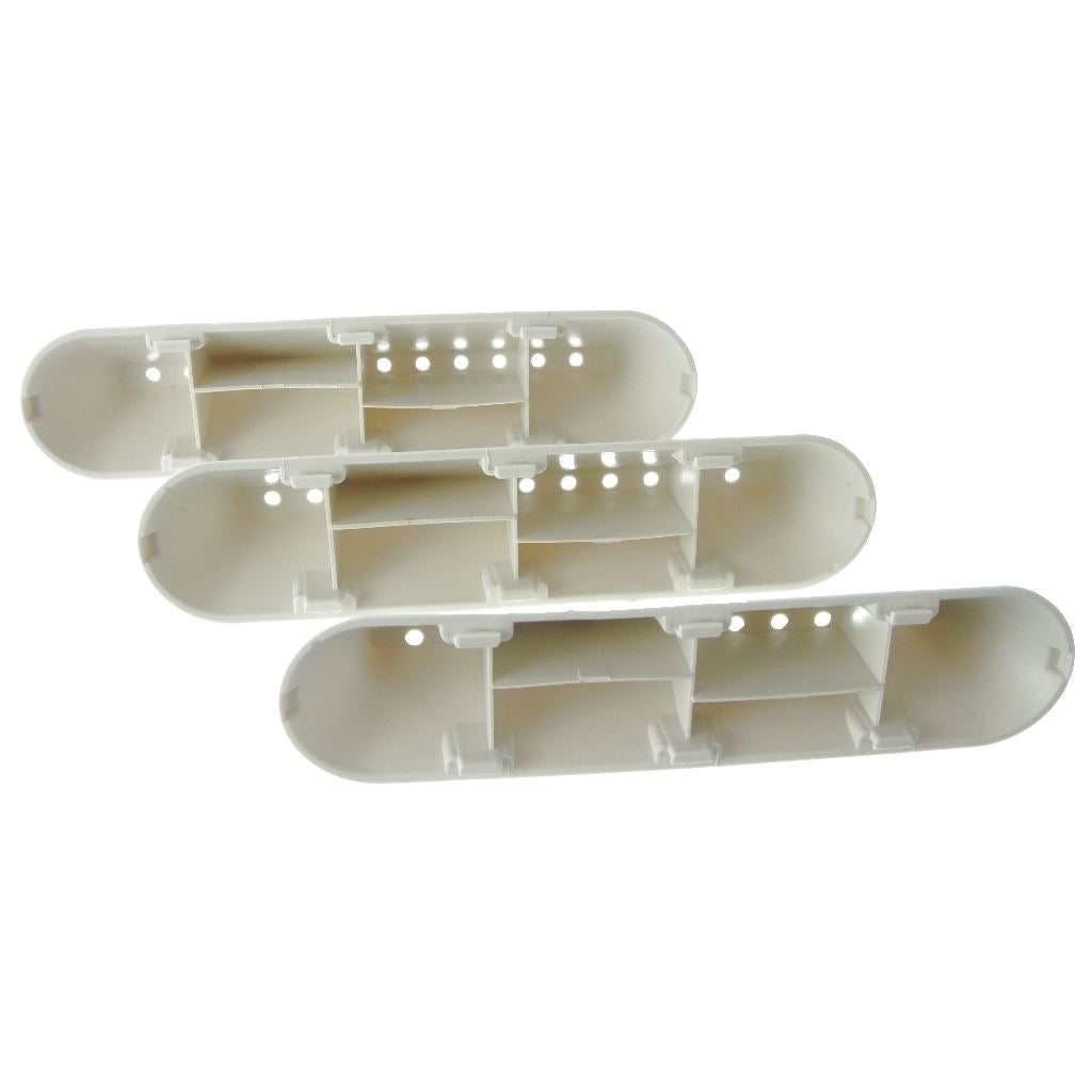 3 &#215; Indesit Hotpoint Ariston Washing Machine Drum Paddle Lifter - 12 Hole Type | Compatible by Ufixt