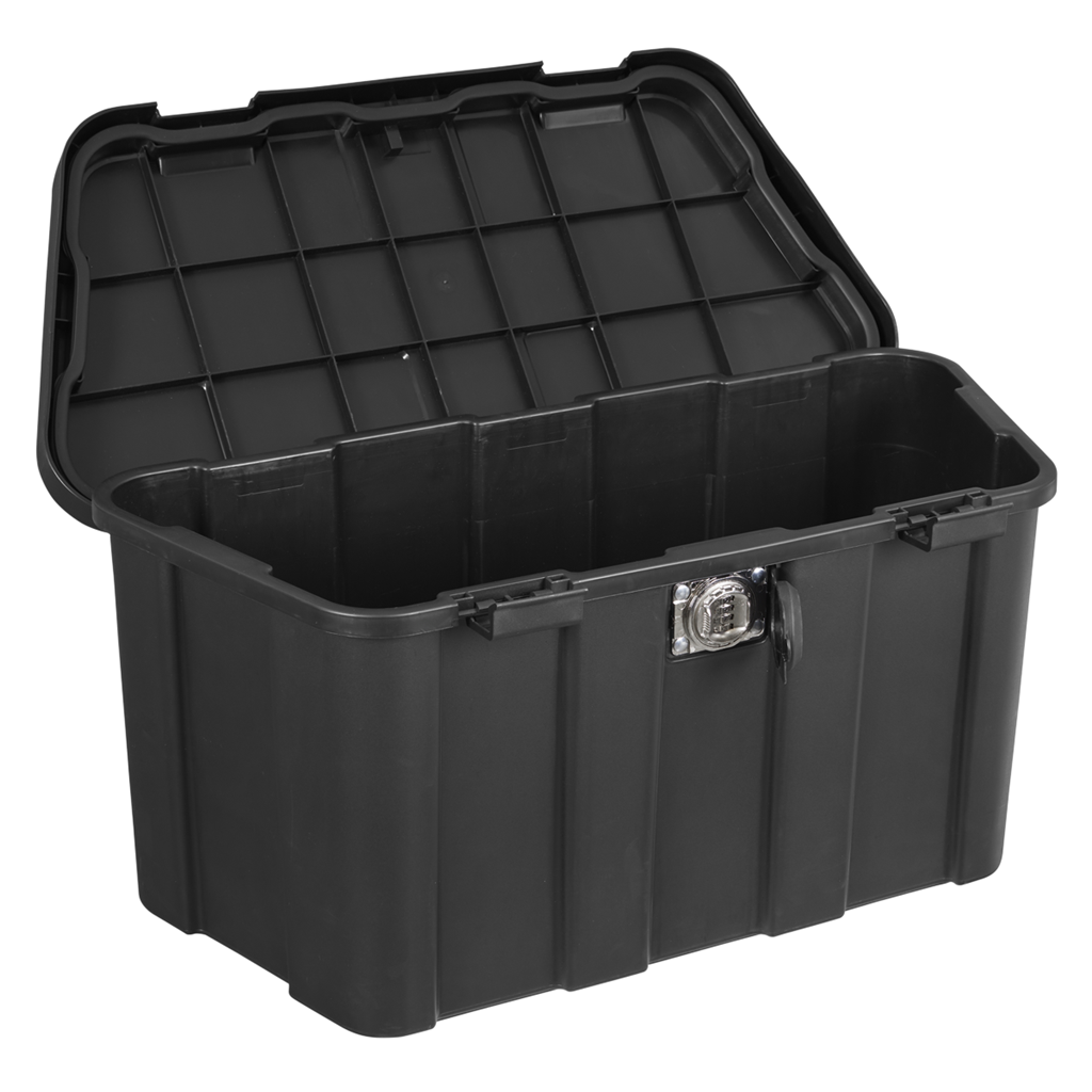 Weatherproof Trailer Storage Box with Lock 45L