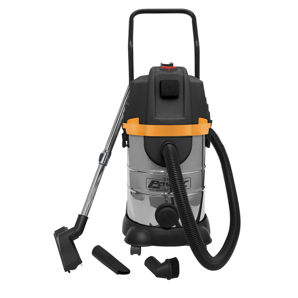 30L Industrial Cyclone Vacuum Cleaner Wet & Dry 1200W/230V