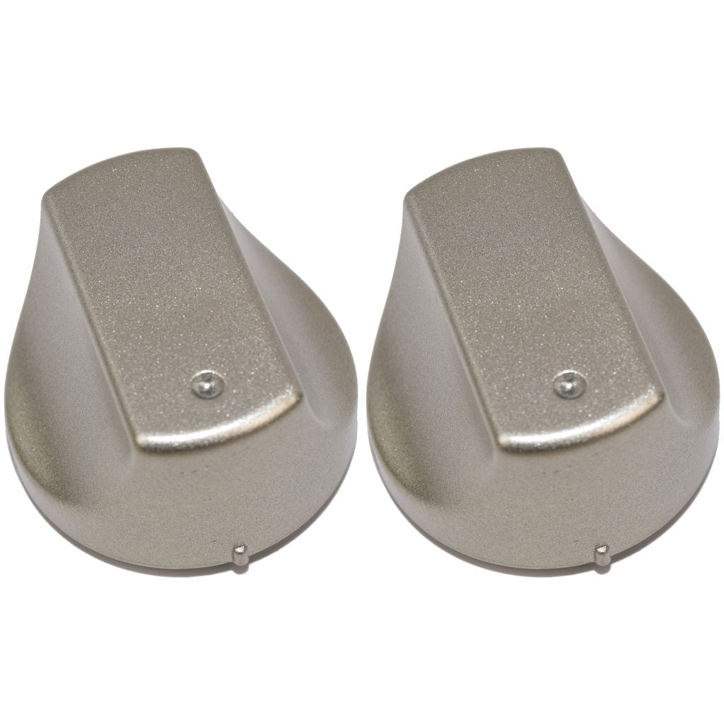 Control Switch Knobs - Pack of 2 | Compatible for Hotpoint, Ariston & Indesit Oven Cooker Hobs by Ufixt