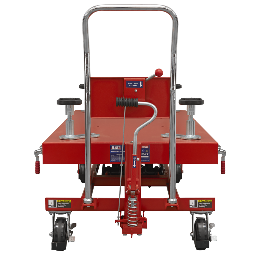 1000kg Capacity EV Battery Lift/Hydraulic Platform Truck High Lift