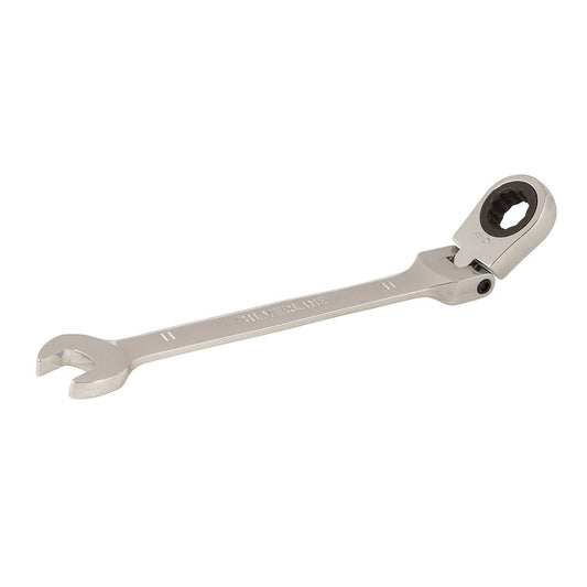 Silverline Flexible Head Ratchet Spanner - 11mm