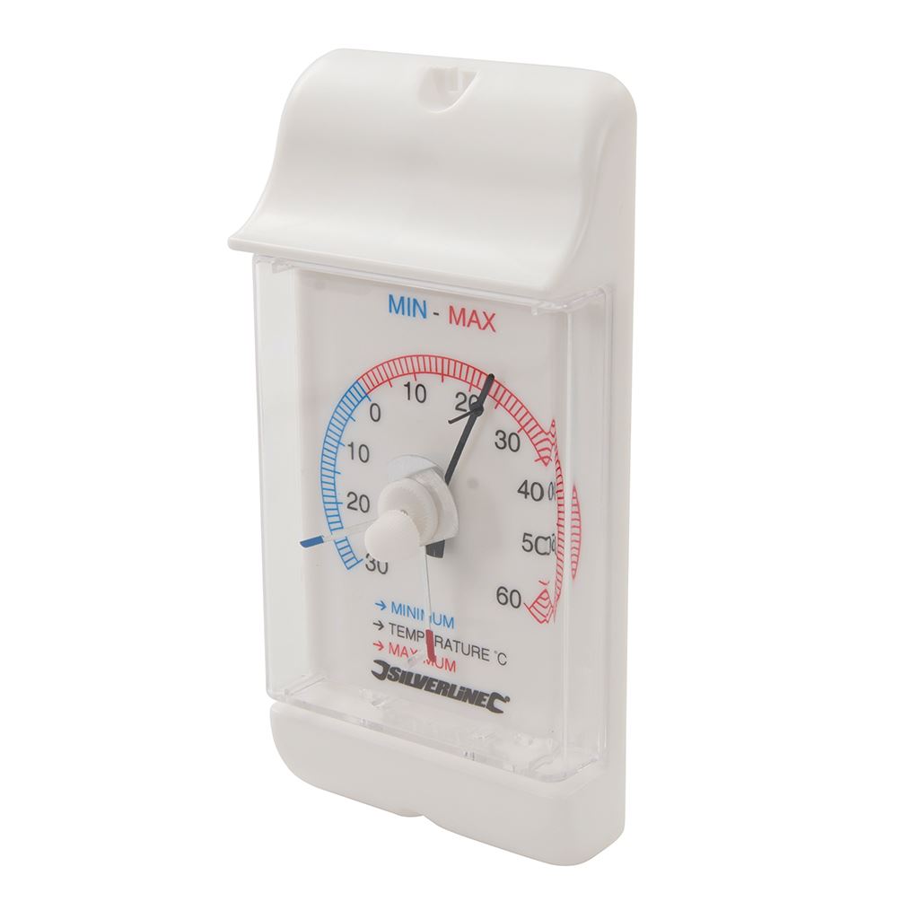 Silverline Min/Max Dial Thermometer - -30&#176; to +60&#176;C