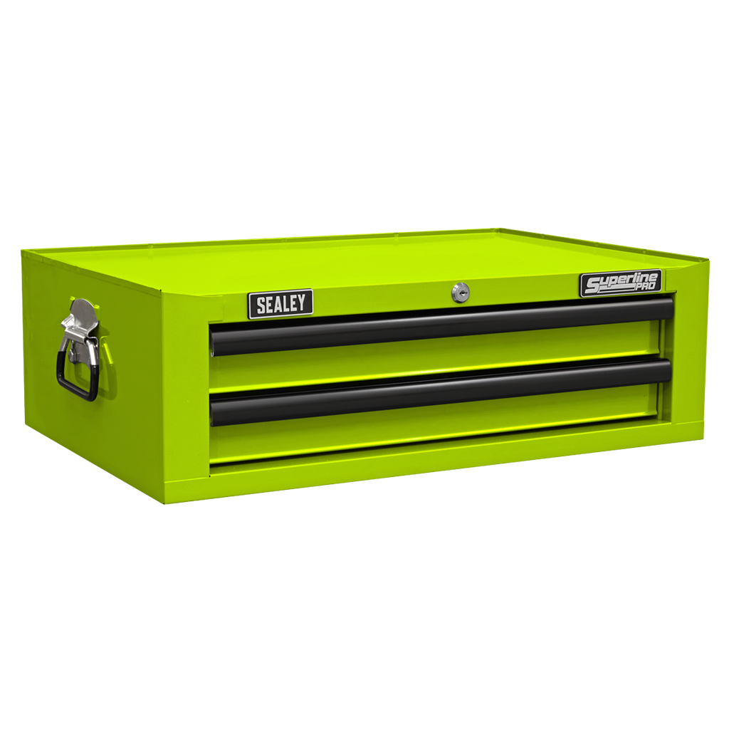 Mid-Box 2 Drawer with Ball-Bearing Slides - Green/Black