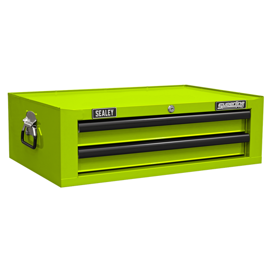 Mid-Box 2 Drawer with Ball-Bearing Slides - Green/Black