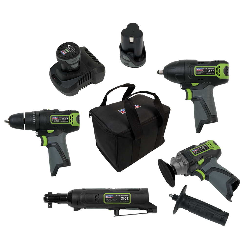 4 x SV10.8 Series Cordless Combo Kit 10.8V - 2 Batteries