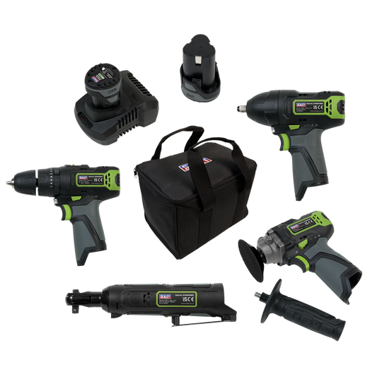 4 x SV10.8 Series Cordless Combo Kit 10.8V - 2 Batteries