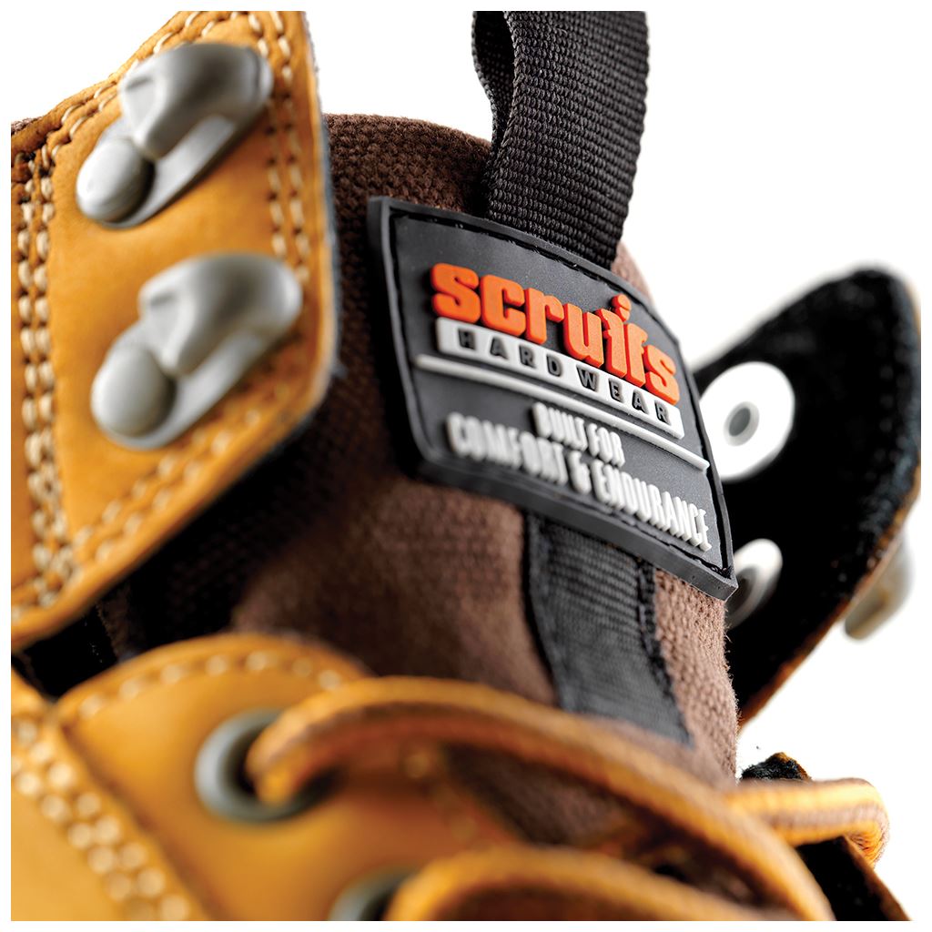 Scruffs Switchback Safety Boots Tan - Size 9 / 43