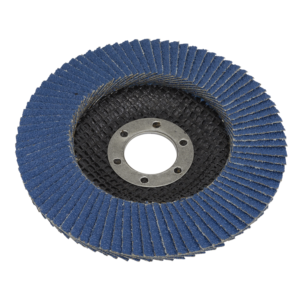 100mm Zirconium Flap Disc 120Grit 16mm Bore