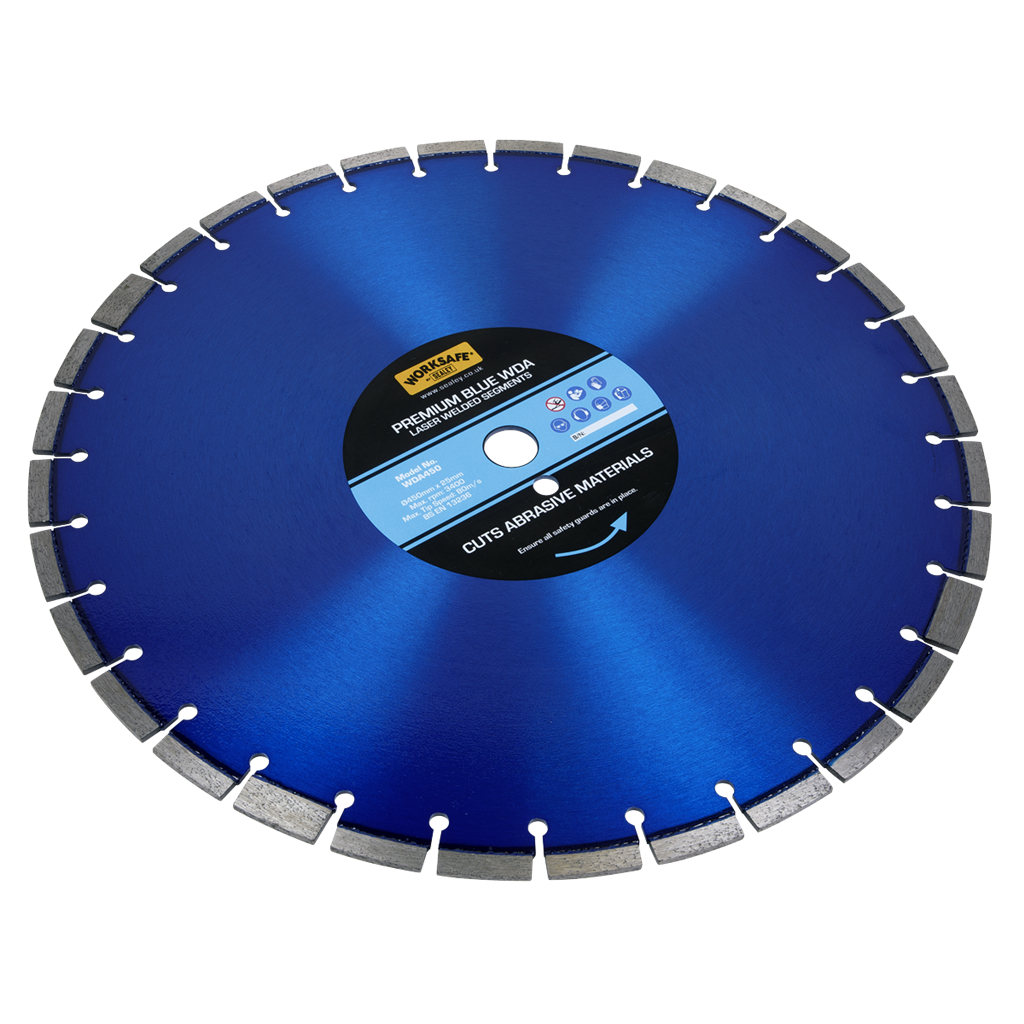 Worksafe&#174; Premium Blue WDA Diamond Blade 450 x 25mm