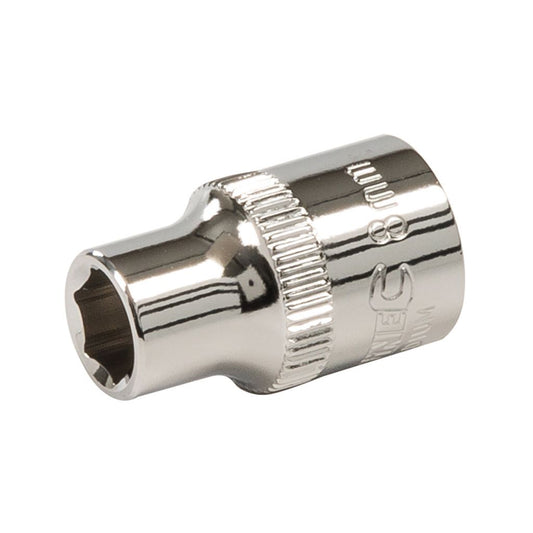 Silverline Socket 3/8" Drive 6pt Metric - 8mm