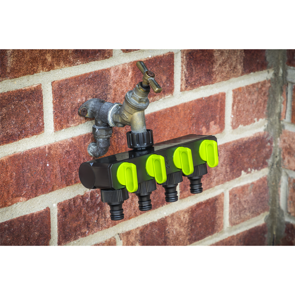 4-Way Garden Water Distributor