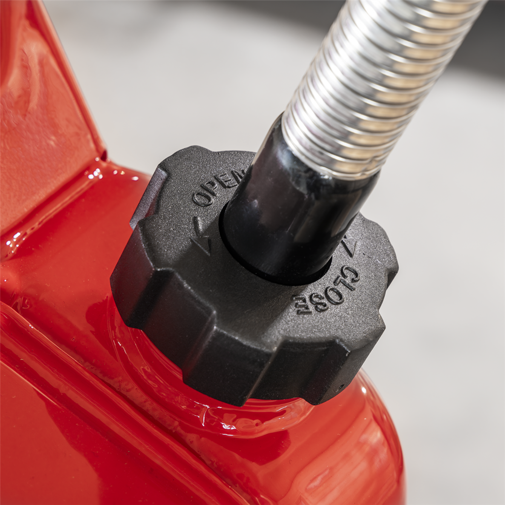 Flexi Pouring Spout for Screw Cap Jerry Cans - Red